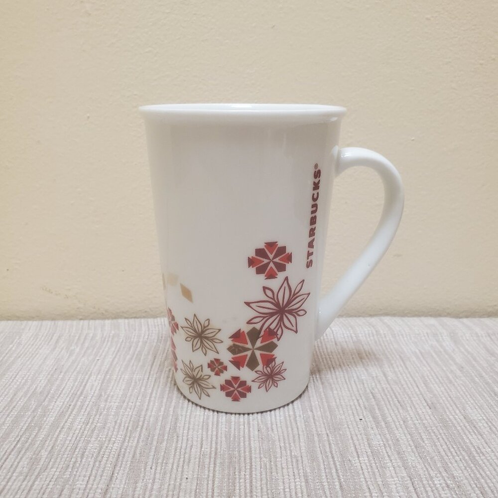 Starbucks Mug - Floral Design
